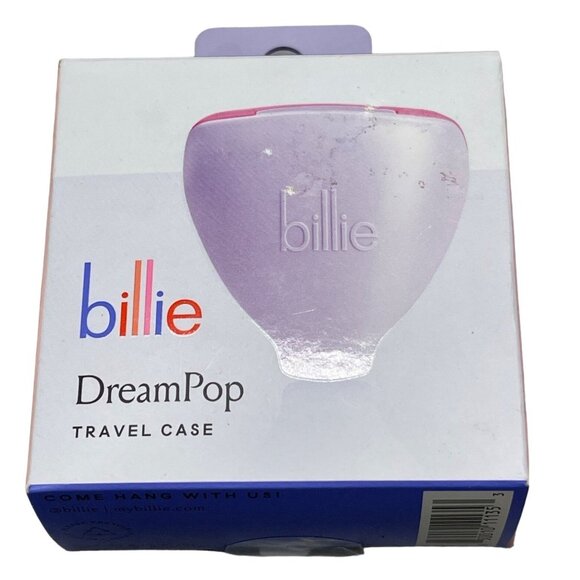 Billie travel case dreampop built in magnet snaps razor plastic READ - Picture 1 of 4